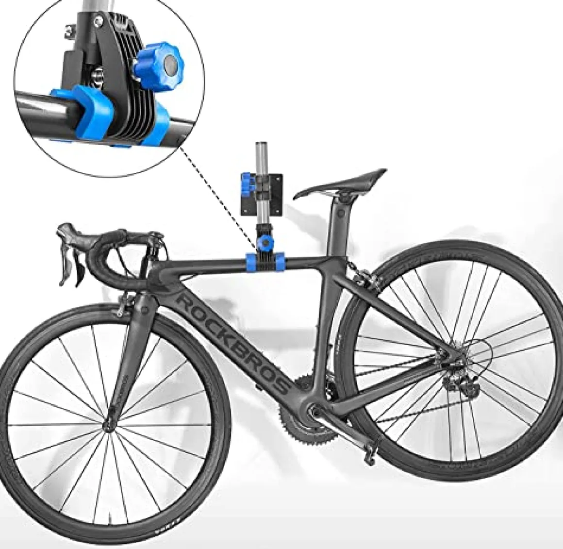 Bike Repair Stand Wall Workbench Mount Rack Height Adjustable