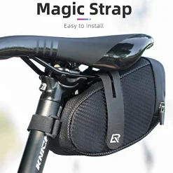 Bike Saddle Bag Strap-on Cycling Wedge Pack 0.75L