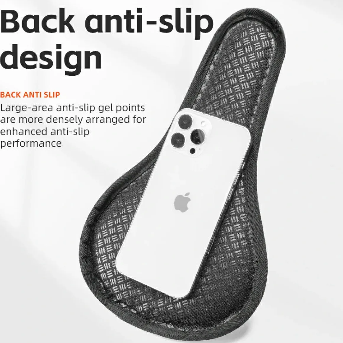 Bike Seat Cover 3D Printed Shock Absorption Cushion Pad
