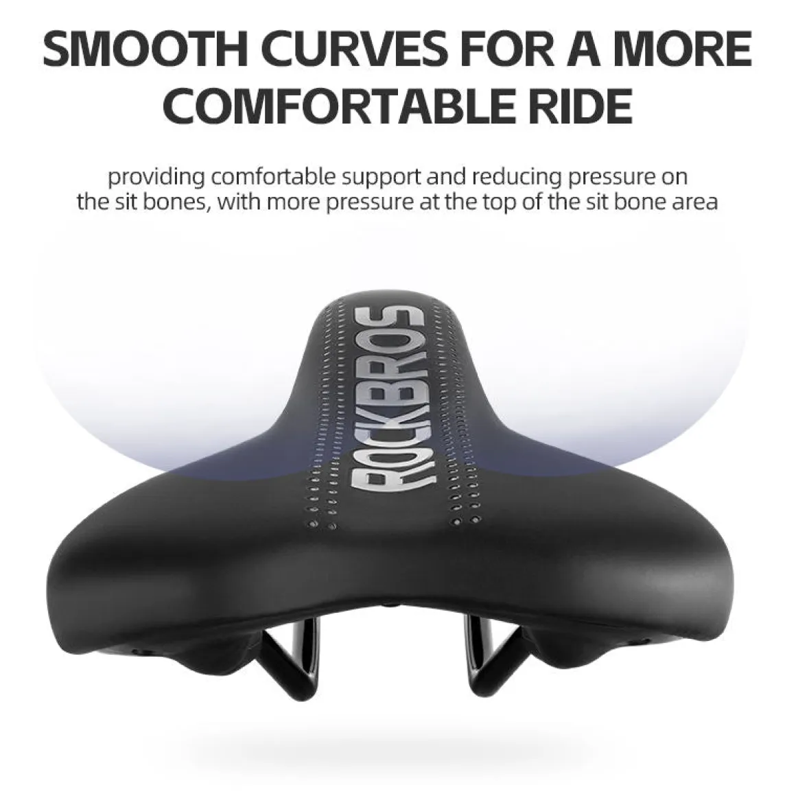 Bike Seat Sporty Comfort Saddle