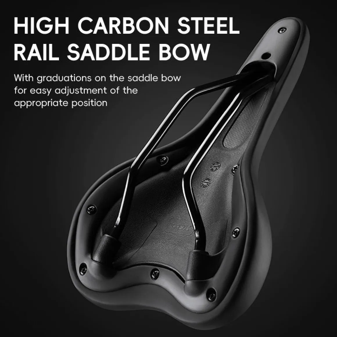 Bike Seat Sporty Comfort Saddle