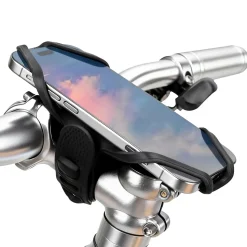 Bike Stem Phone Mount for Mountain & Road Bike 4-7 Inch