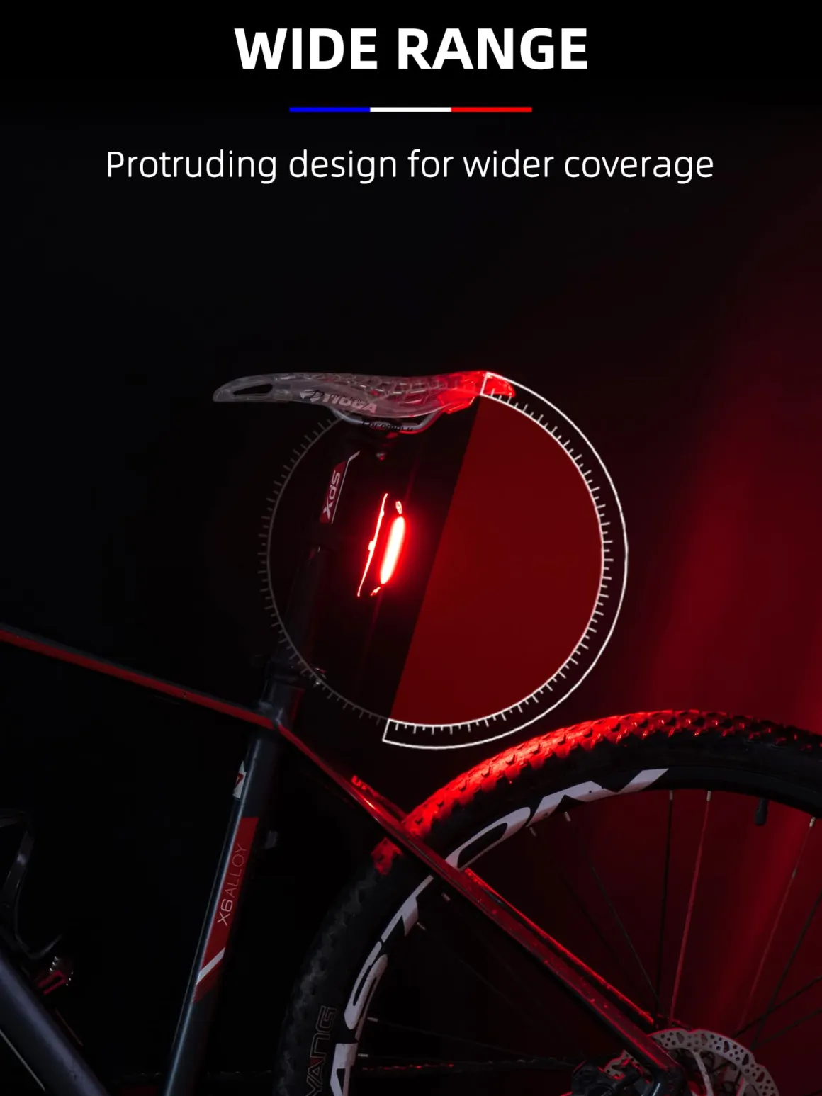 Bike Tail Light USB