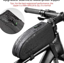 Bike Top Tube Bag for Cycling Essentials