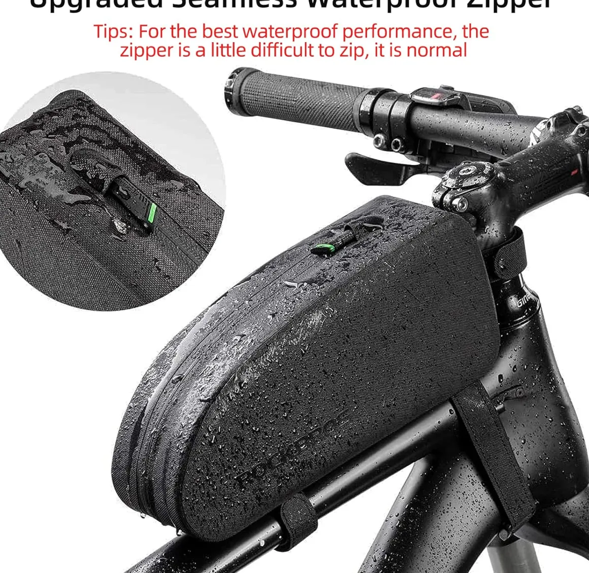 Bike Top Tube Bag for Cycling Essentials