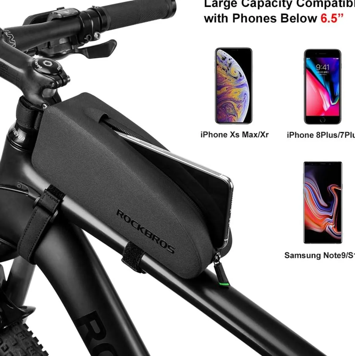 Bike Top Tube Bag for Cycling Essentials