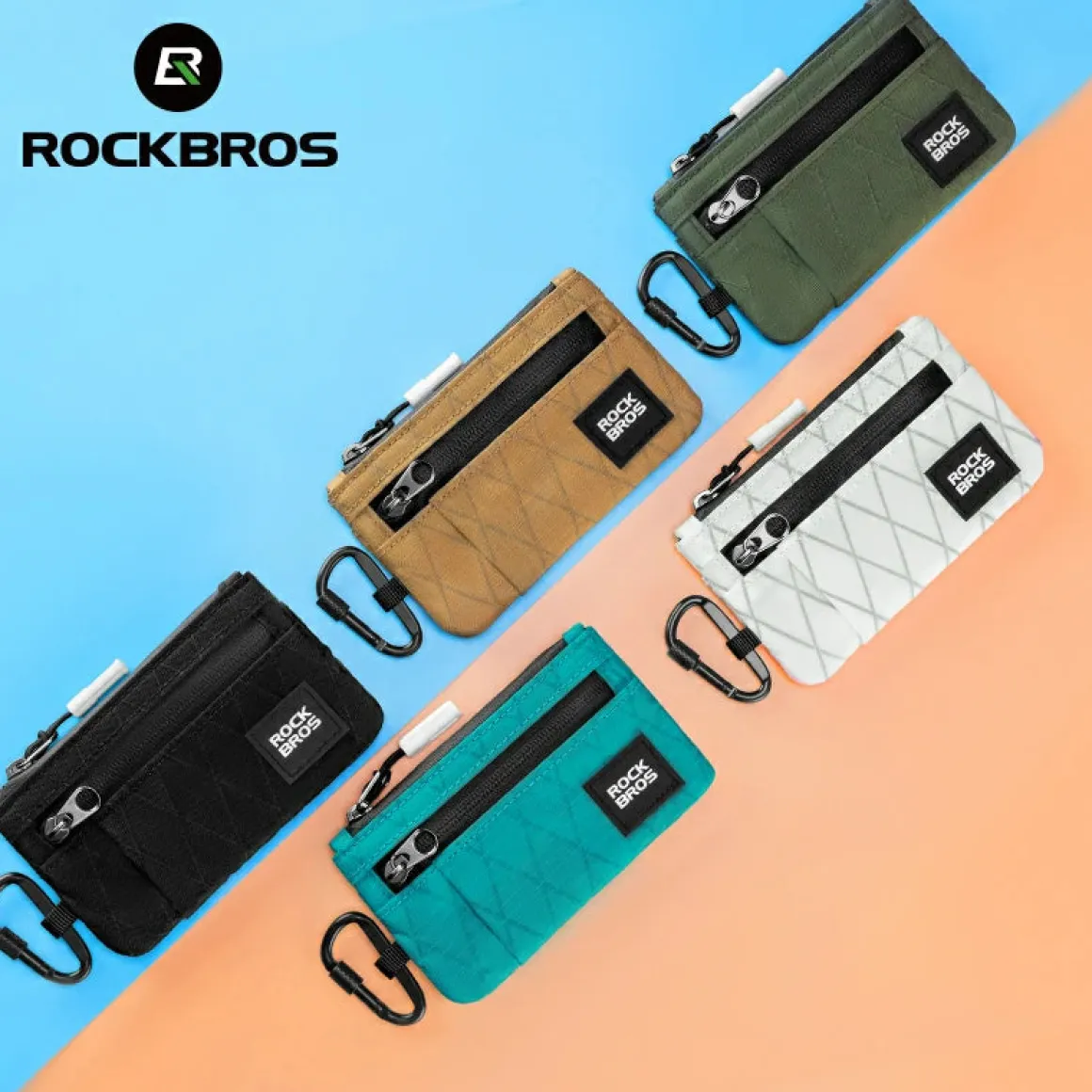 Bike Wallet Pouch for Cards, Cash & Keys