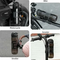 Bike Water Bottle Magnetic Mount 24oz