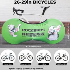 Bike Wheel Cover for 24-29” 700c Mountain Bikes
