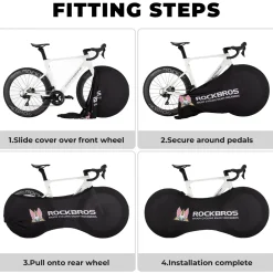 Bike Wheel Cover for 24-29” 700c Mountain Bikes