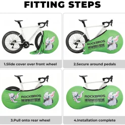 Bike Wheel Cover for 24-29” 700c Mountain Bikes