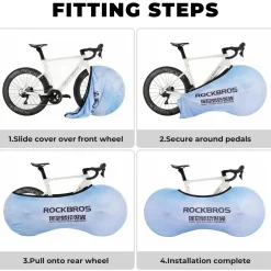 Bike Wheel Cover for 24-29” 700c Mountain Bikes
