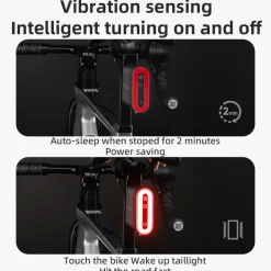 Bluetooth Lock Light Brake Sense Diurnal Light