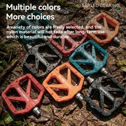 BP2602 Wide Platform Nylon Bike Pedals