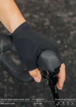 Breathable Anti-Slip Half Finger Cycling Gloves | ROAD TO SKY