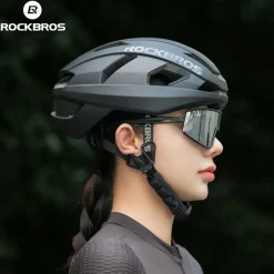Carbon Fiber Cycling Helmet Antibacterial Lining Ventilated Adjustable Fit 3D-GRID