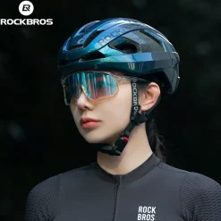 Carbon Fiber Cycling Helmet Antibacterial Lining Ventilated Adjustable Fit 3D-GRID