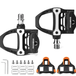 Carbon Fiber SPD Clipless Pedals for Road Bikes 9/16''