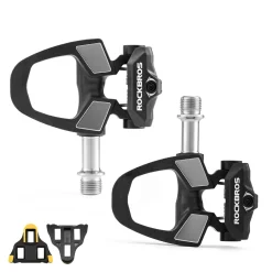 Carbon Fiber SPD Clipless Road Bike Pedals 9/16'' 180g Titanium Alloy Axle