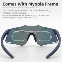 Clear Lens Photochromic Bicycle Glasses (UV400)