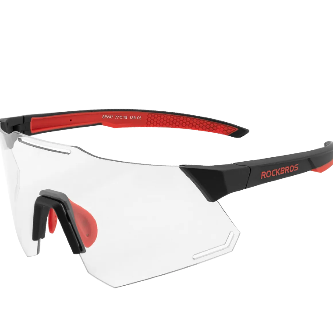 Clear Lens Photochromic Bicycle Glasses (UV400)