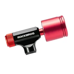 CO2 Bike Tire Inflator with Pressure Gauge for Presta & Schrader Valves