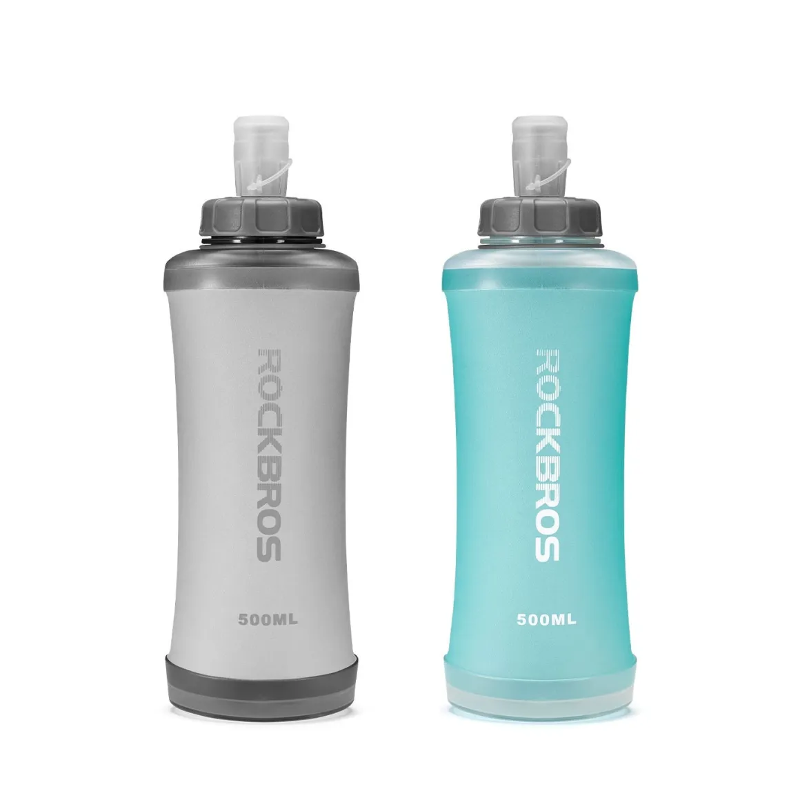 Collapsible Soft Flask 500ml with Bite Valve