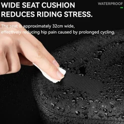 Comfort Bike Seat Cushion Extra Wide and Thick
