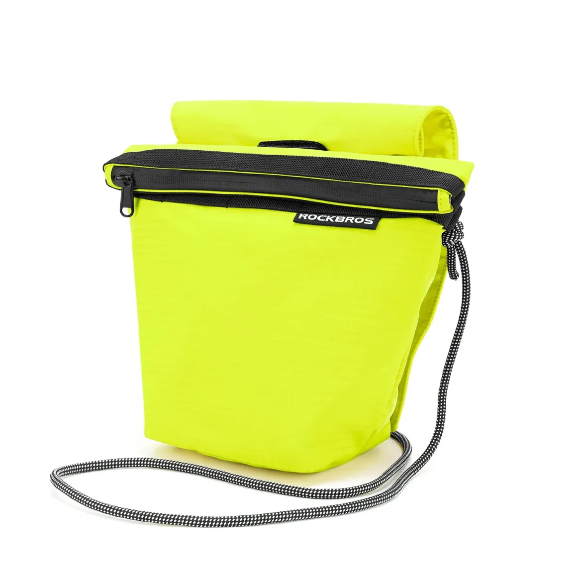 Convertible Bike Front Bag – Expandable Nylon Handlebar Crossbody Bag