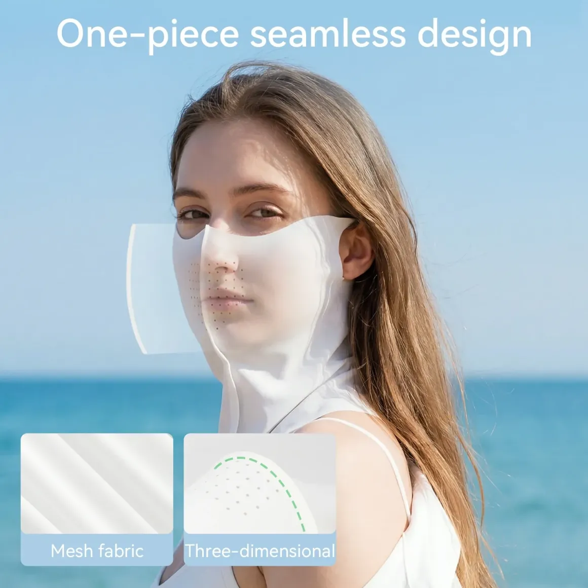 Cooling Face Mask Neck Gaiter for Cycling & Outdoor