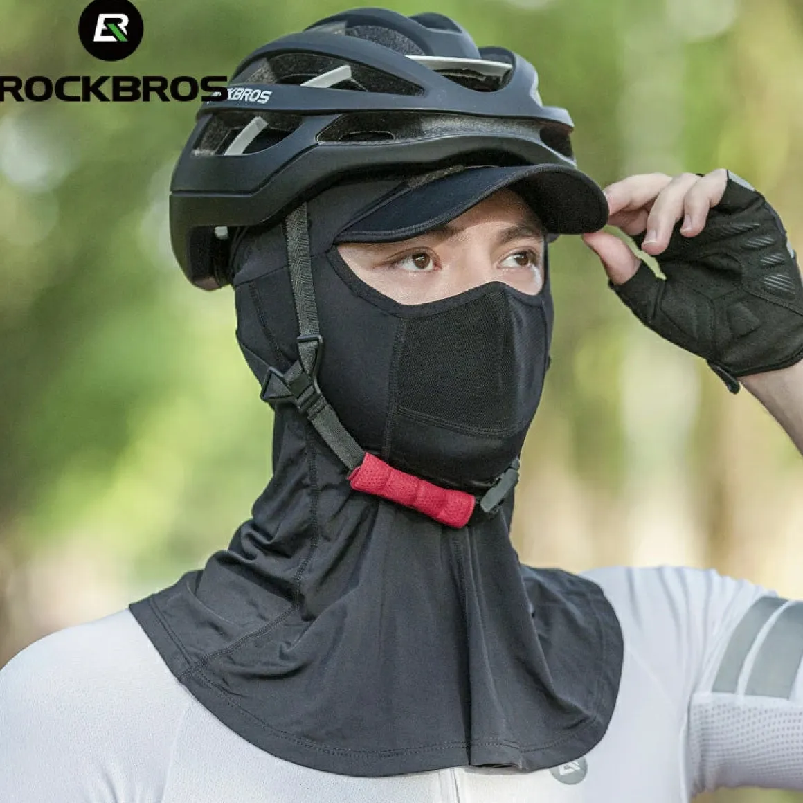 Cycling Cap Balaclava UV Protection Quick-Drying Breathable Helmet Liner Hat
