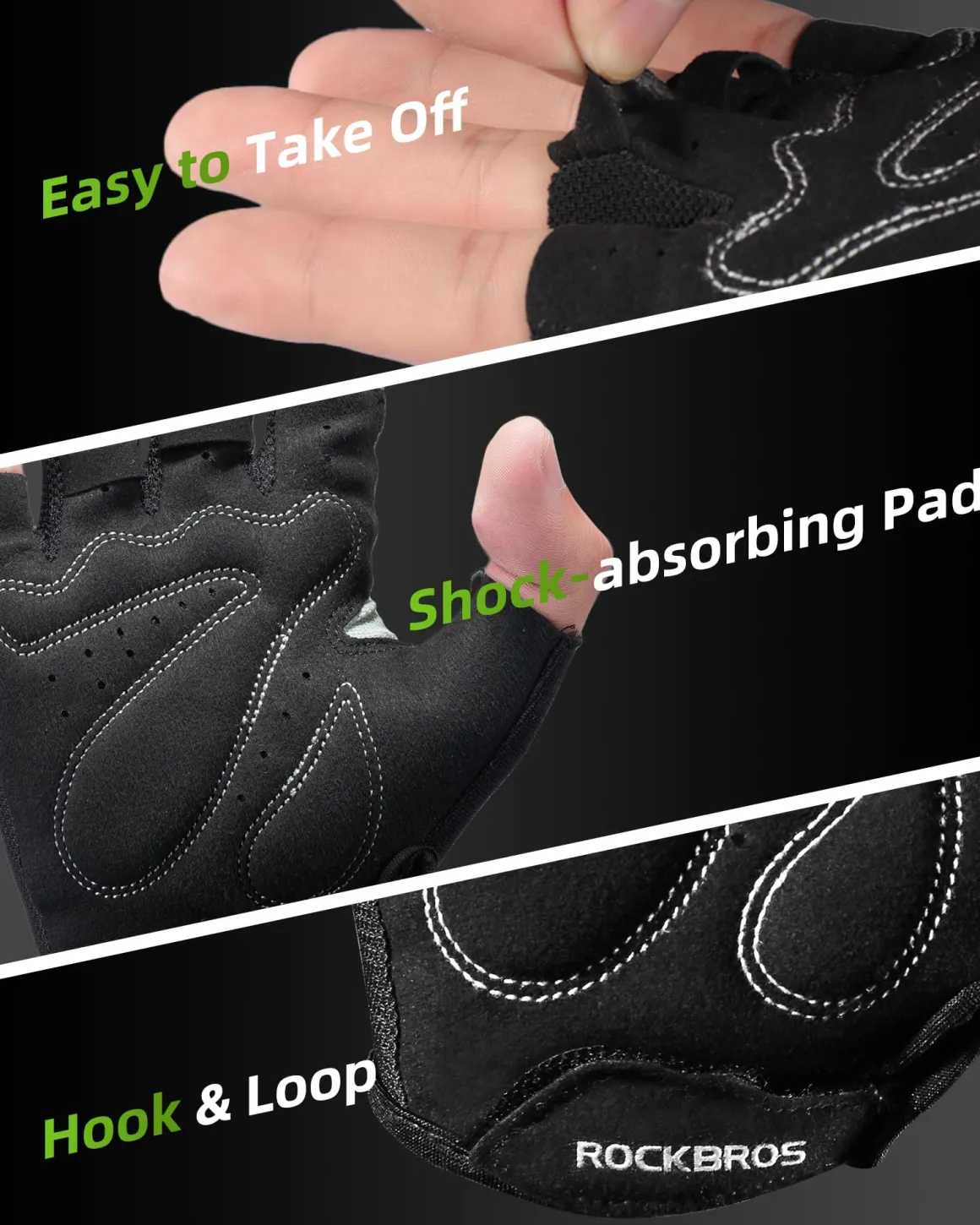 Cycling Gloves for Men Women - Breathable Bike Gloves