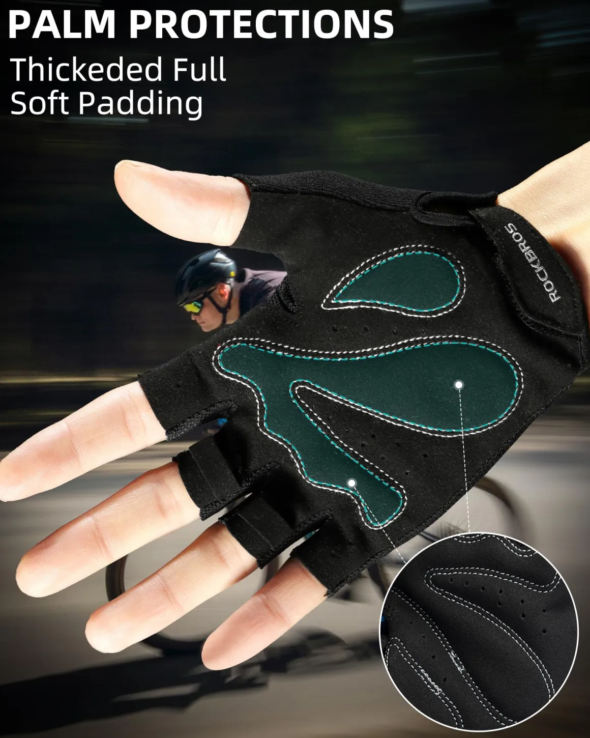 Cycling Gloves for Men Women - Breathable Bike Gloves