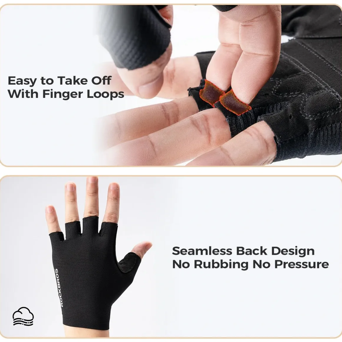 Cycling Gloves Half Finger SBR Padded