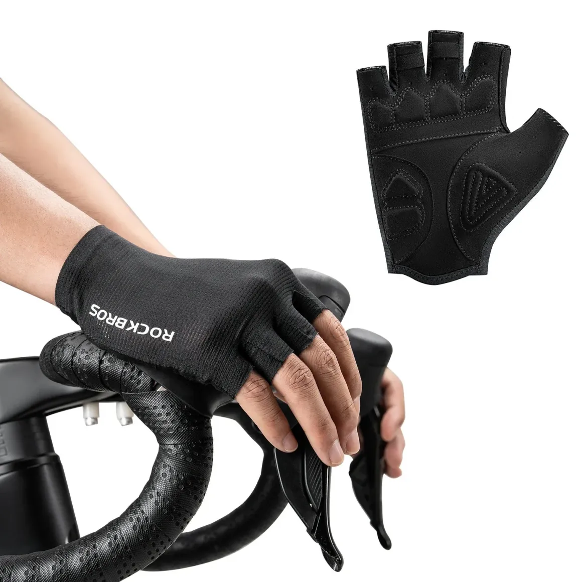 Cycling Gloves Half Finger SBR Padded