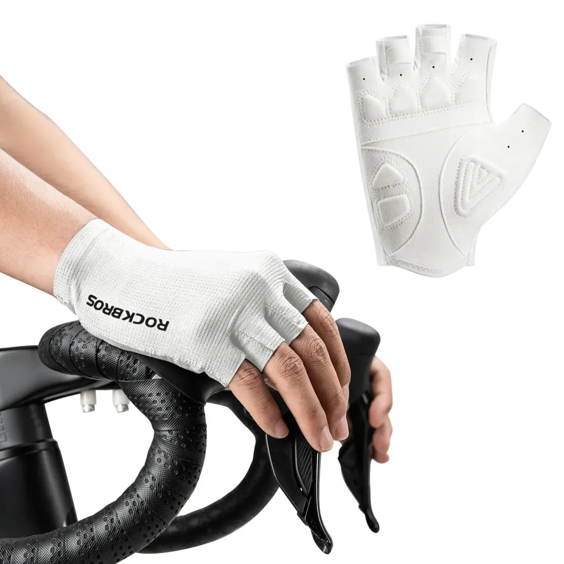 Cycling Gloves Half Finger SBR Padded