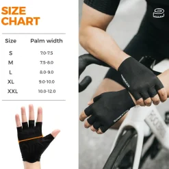 Cycling Gloves Half Finger SBR Padded