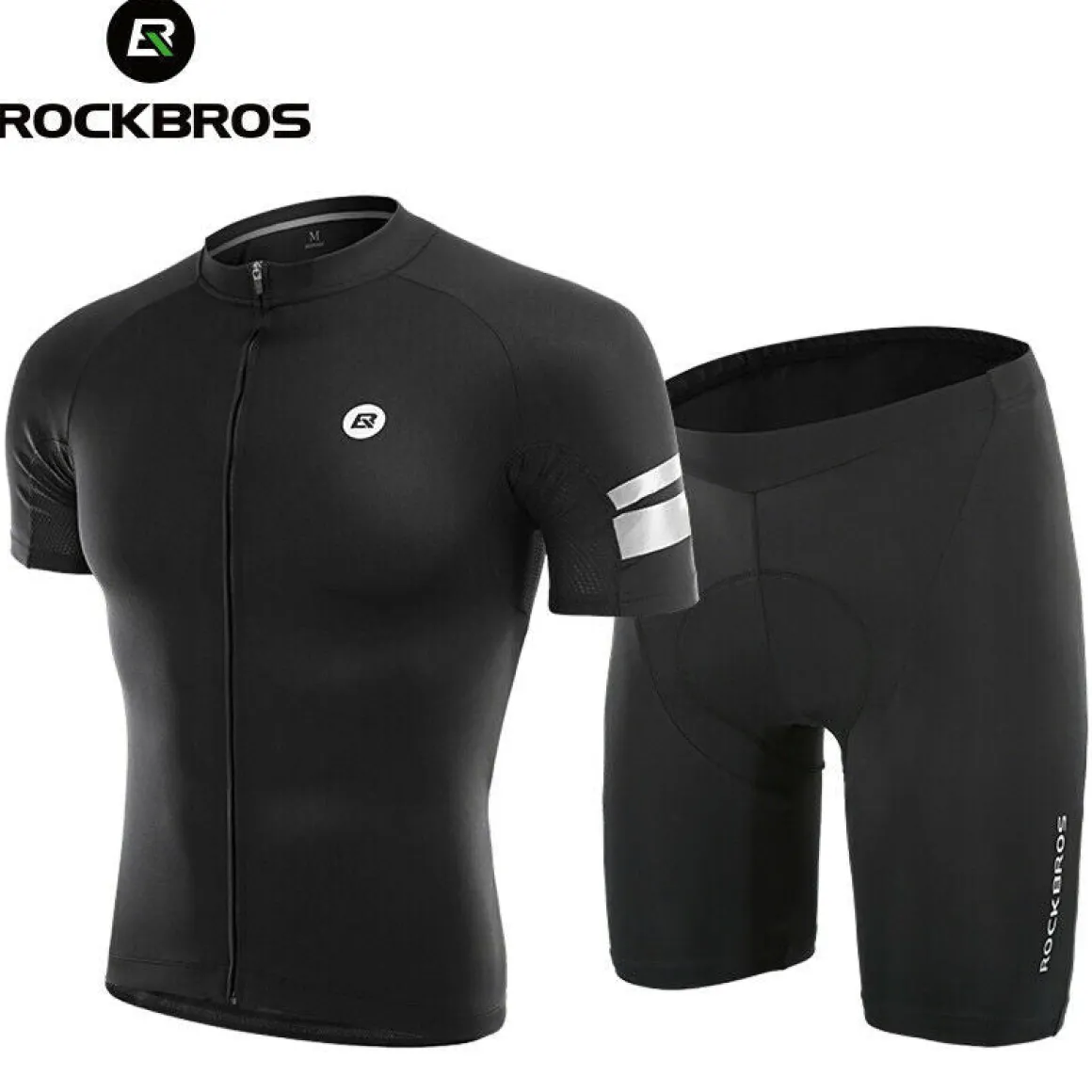 Cycling Jersey Shorts Set Bike MTB Compression Wicking Sport Pants Breathable Coolmax Pad Pants For Men Women