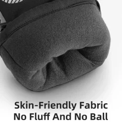 Fleece-Lined Thickened Full Finger Double-Layer Ski Gloves