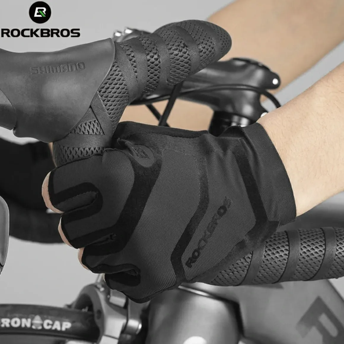 Flocked Half Finger Cycling Gloves