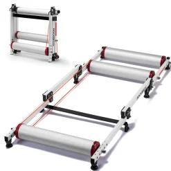 Foldable Adjustable Bike Rollers with Resistance for Indoor Exercise