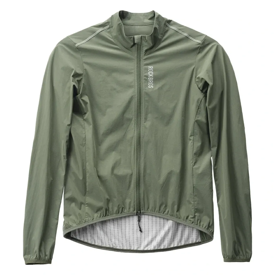 Foldable Windproof Cycling Jacket UV Protection for 50–77 °F