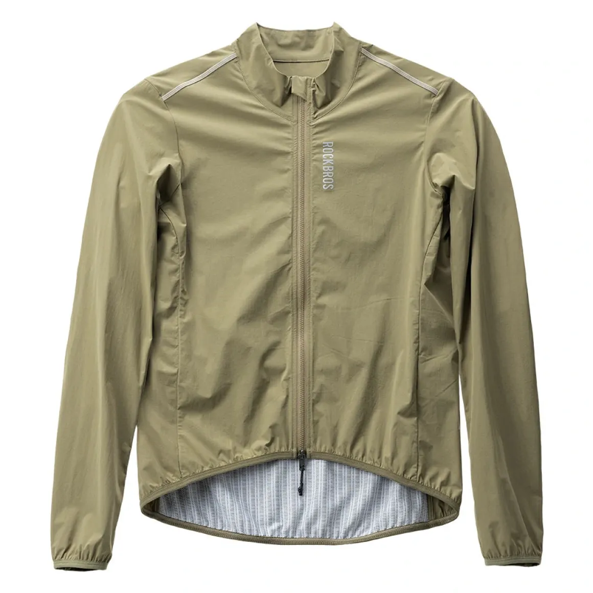 Foldable Windproof Cycling Jacket UV Protection for 50–77 °F