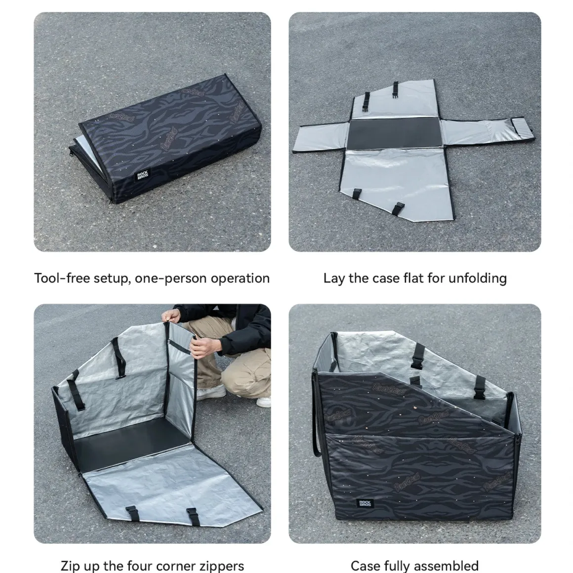 Folding Bike Travel Case Fits 14"-22" Folding Bikes