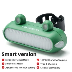 Frog Tail Light USB 6 Modes Brake Light