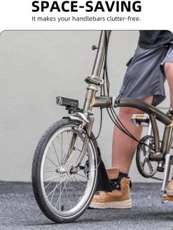 Front Headlight Extender Bracket for Folding Bicycles