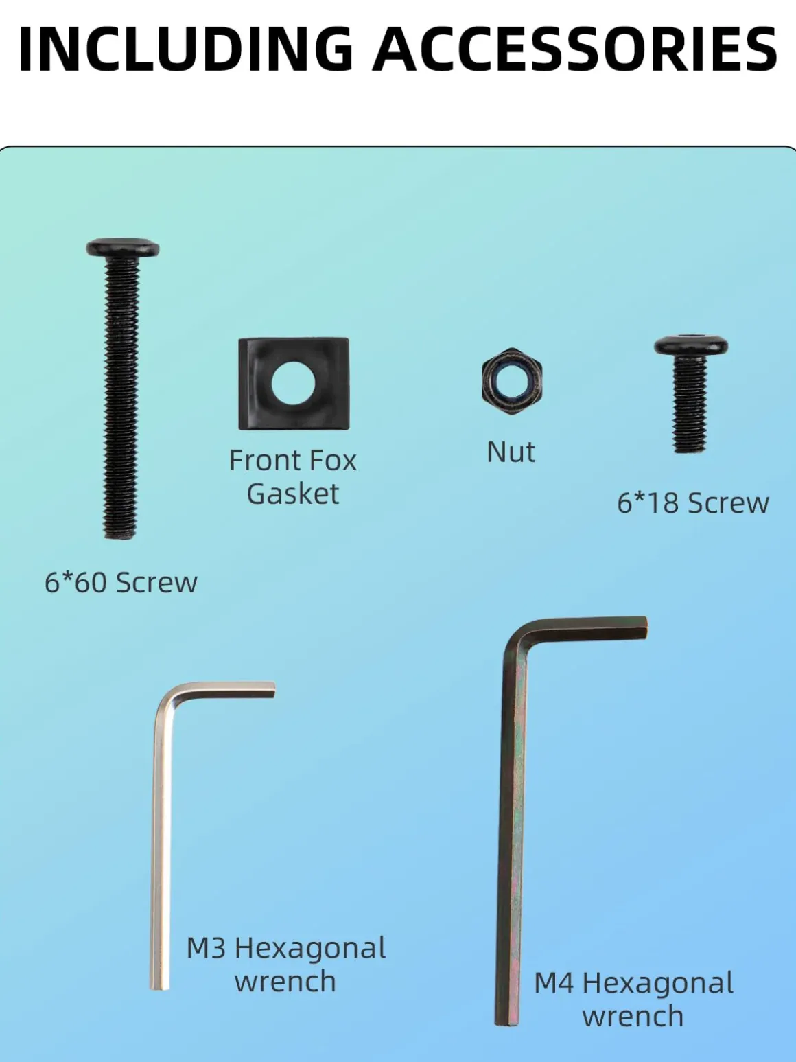 Front Headlight Extender Bracket for Folding Bicycles