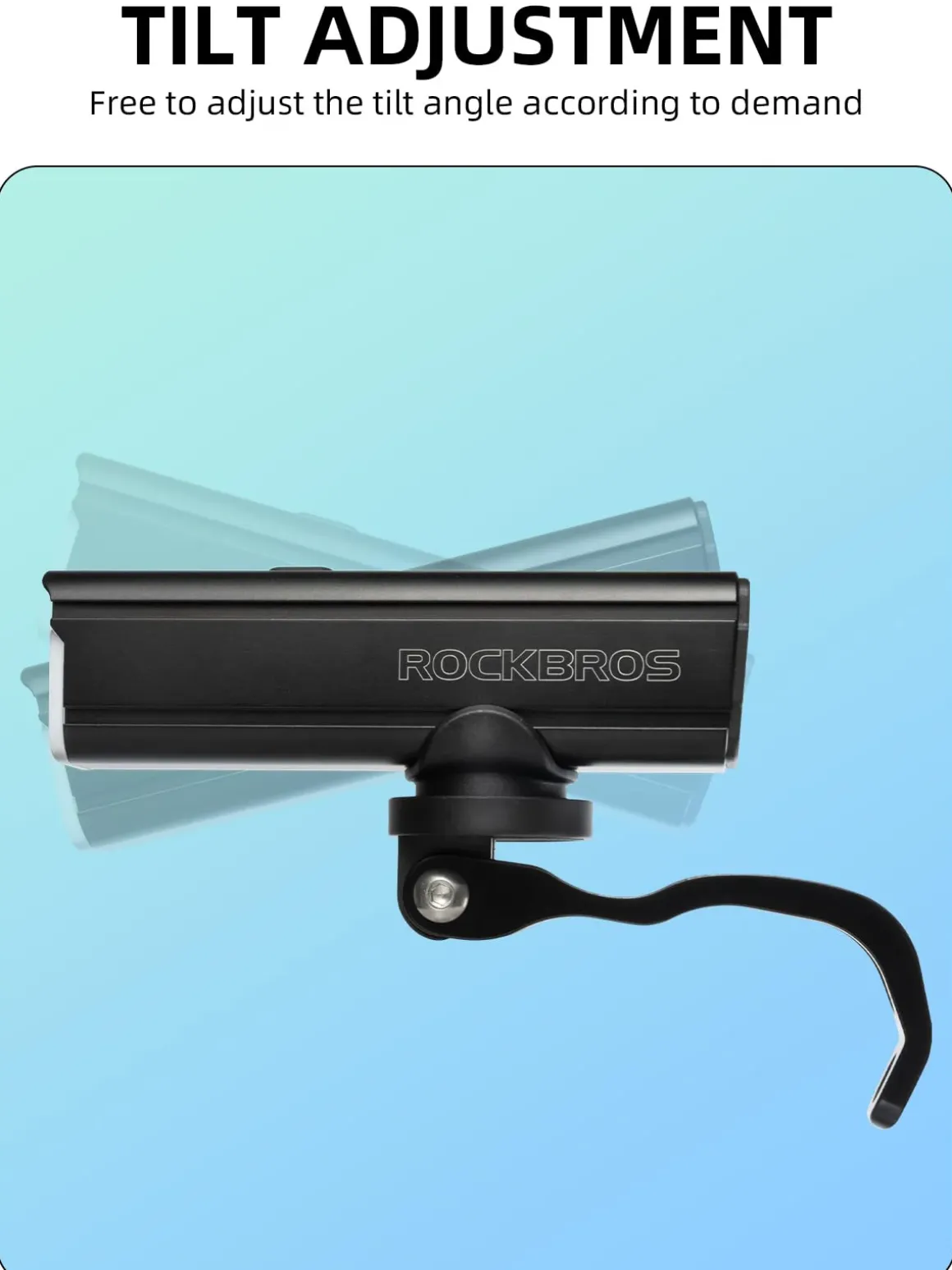 Front Headlight Extender Bracket for Folding Bicycles