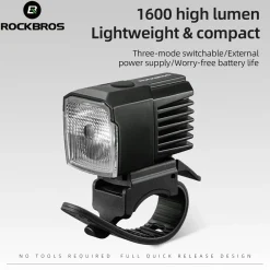 Front Light External Power Supply 1600LM USB-C