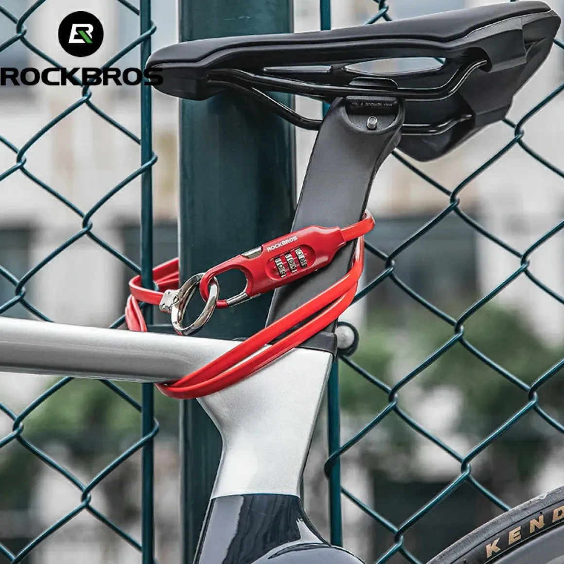 5FT Bike Lock Cable with Preset Combination